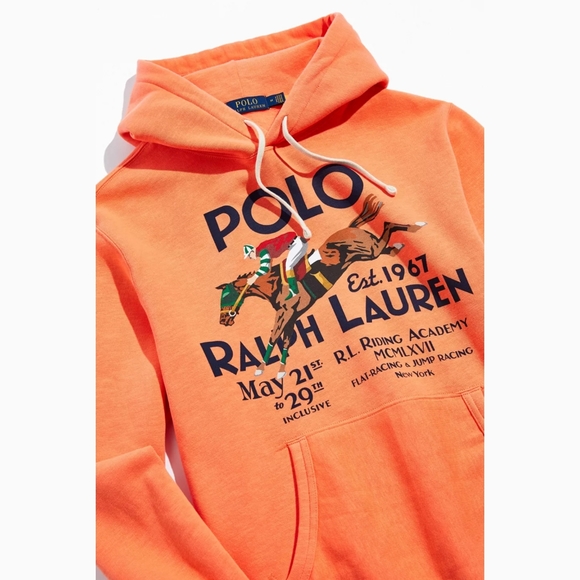 NWOT Polo Ralph Lauren Riding Academy Hoodie Sweatshirt - Picture 2 of 7